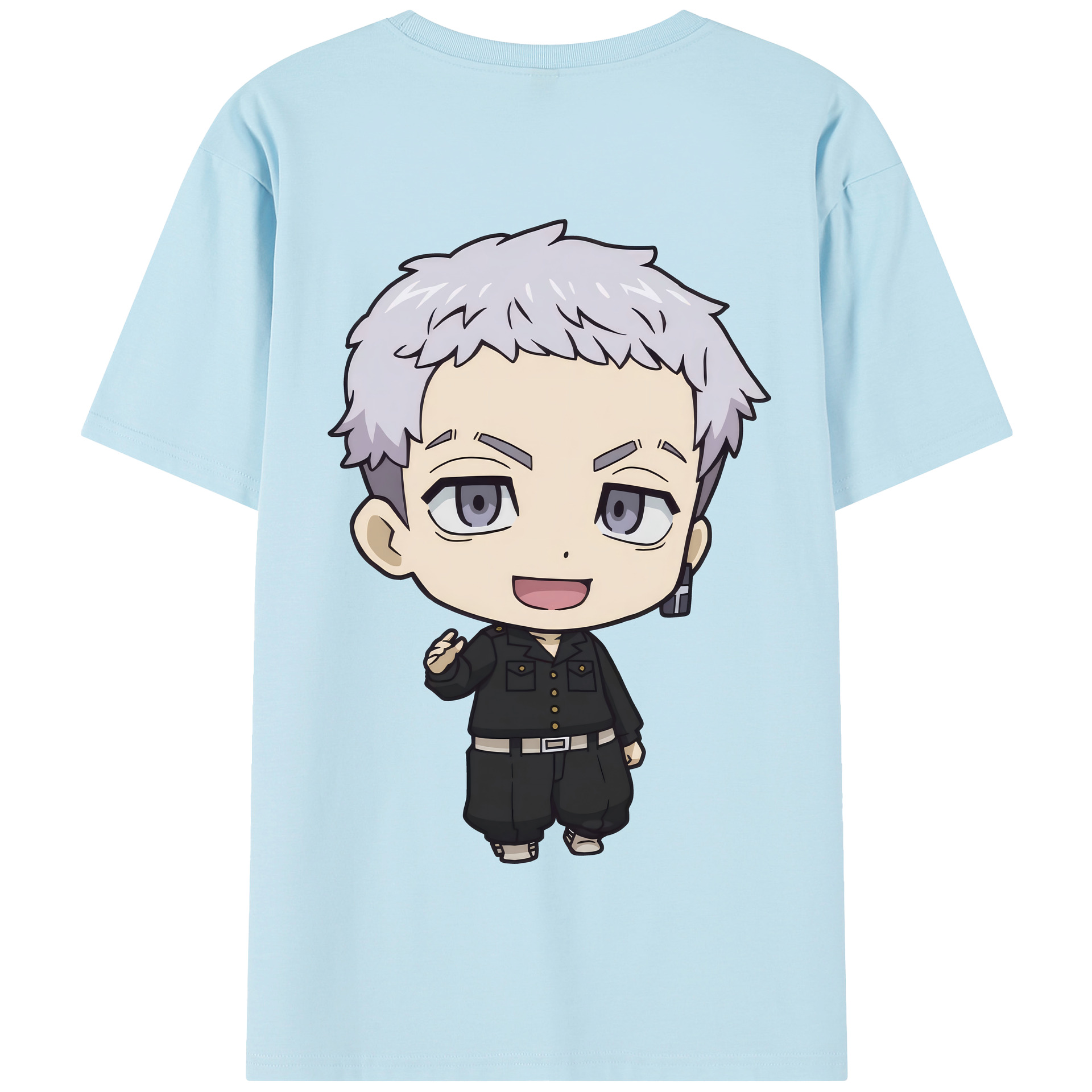 （画像用） 東京リベンジャーズ Tokyo Revengers 綿100％半袖Tシャツ（背面プリント）